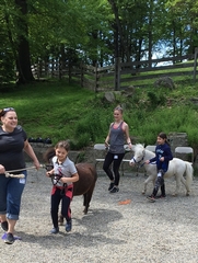 jane and giselle with minis